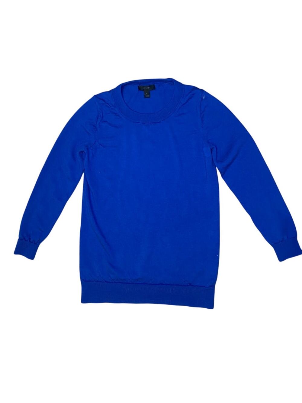 J. Crew Blue Quarter Sleeve Sweater - Size XS - Great Condition